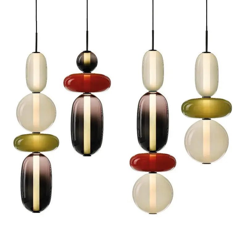 Wabi-Sabi Candy Glass Pendant Light - Decorbites
