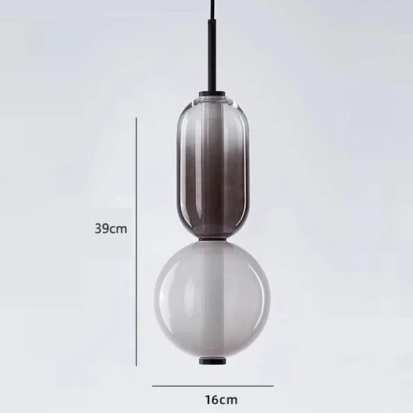 Wabi-Sabi Candy Glass Pendant Light - Decorbites