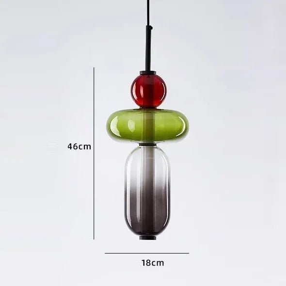 Wabi-Sabi Candy Glass Pendant Light - Decorbites