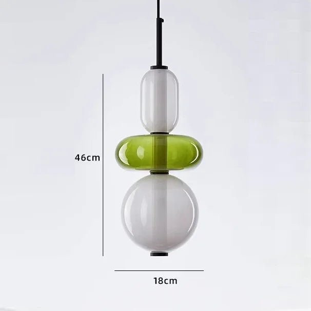 Wabi-Sabi Candy Glass Pendant Light - Decorbites