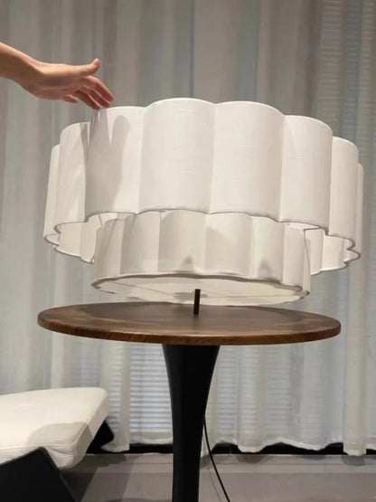 Wabi-Sabi White Fabric Pendant Light - Decorbites
