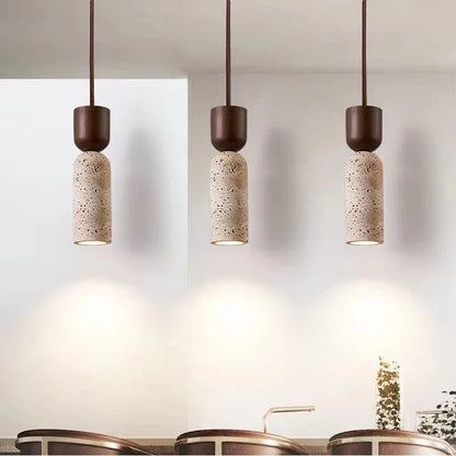 Wabi-Sabi Yellow Stone Pendant Light - Decorbites