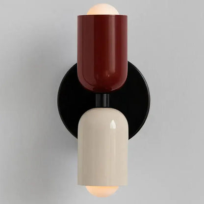 Decorbites™ two-bulb light colorful wall sconce nordic minimalist modern wall lights for bedroom and kid’s room use