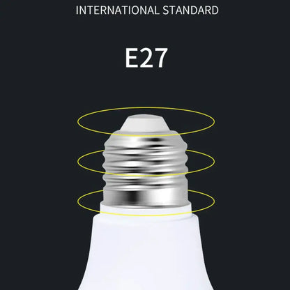White led bulb with metallic e27 screw base for decorbites 100w e27 high power kitchen light
