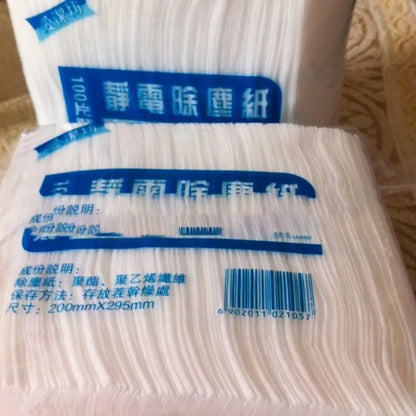 White electrostatic kitchen cleaning cloths 100 pack in blue and white decorbites kitchen cleaning plastic wrap