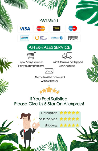 Promotional graphic for wool throw blanket showing visa mastercard payment options 7-day returns fast shipping and customer ratings